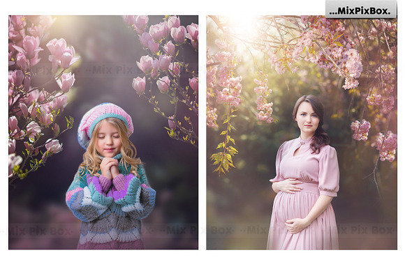 Floral Portrait Backgrounds in Add-Ons - product preview 6