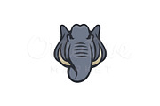 Elephant Mascot or Esport Logo