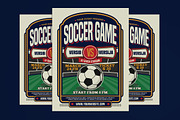 Soccer Game Sport Flyer
