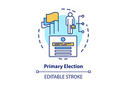 Elections concept icon