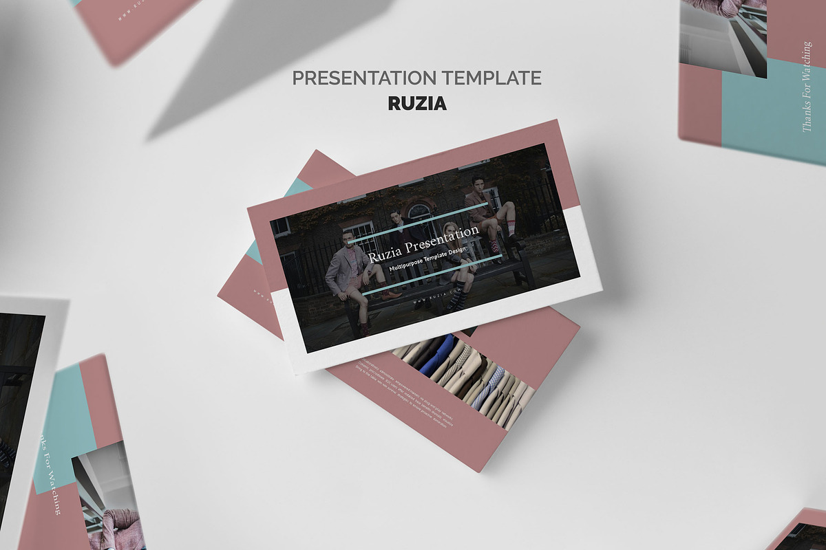 Ruzia : Luxury Fashion Powerpoint in PowerPoint Templates - product preview 8