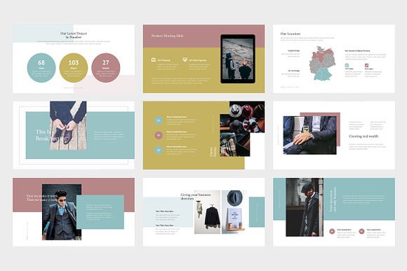 Ruzia : Luxury Fashion Powerpoint in PowerPoint Templates - product preview 2