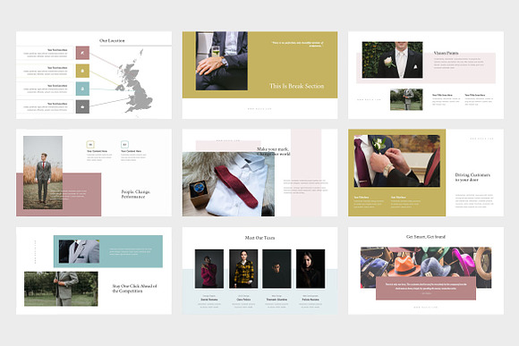 Ruzia : Luxury Fashion Powerpoint in PowerPoint Templates - product preview 5