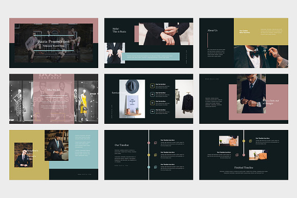 Ruzia : Luxury Fashion Powerpoint in PowerPoint Templates - product preview 7