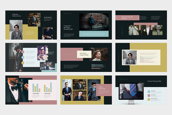 Ruzia : Luxury Fashion Powerpoint in PowerPoint Templates - product preview 10