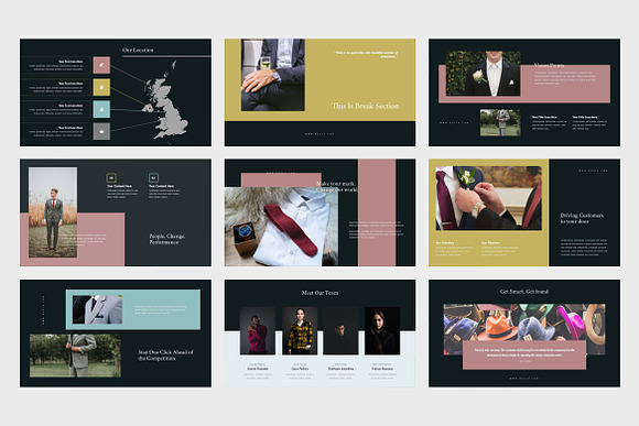 Ruzia : Luxury Fashion Powerpoint in PowerPoint Templates - product preview 11