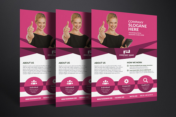 Business Flyer Template in Flyer Templates - product preview 4