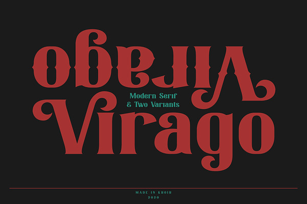 Virago - Modern Serif