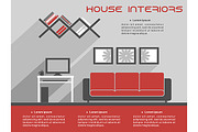 House interior design template