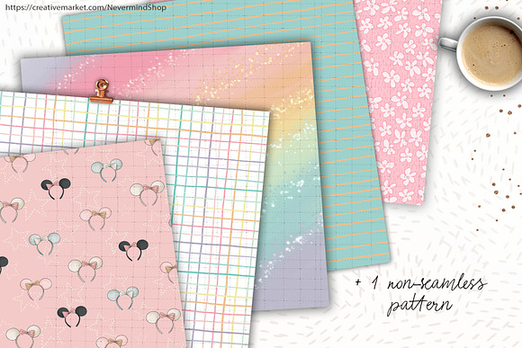 Carnival digital paper pack in Patterns - product preview 1
