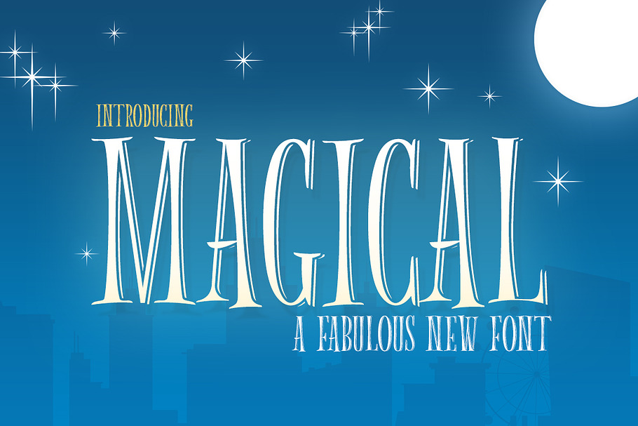 Magical Font in Display Fonts - product preview 8