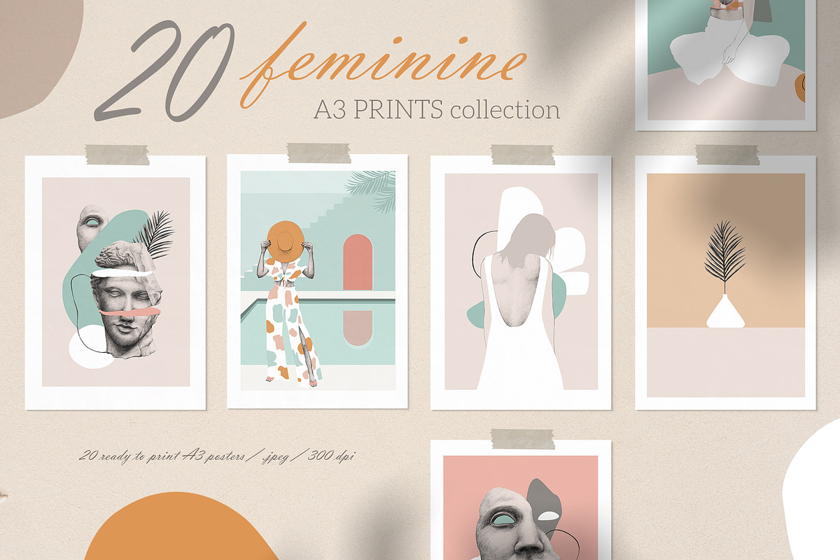 Feminine Prints Collection in Objects - product preview 8