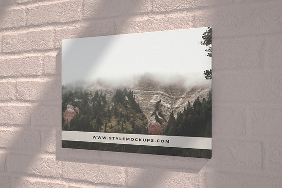 Canvas Mockups Set Vol 2 in Print Mockups - product preview 3