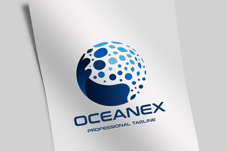 Oceanex Letter O Logo in Logo Templates - product preview 8