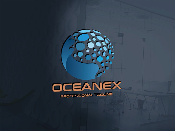 Oceanex Letter O Logo in Logo Templates - product preview 1