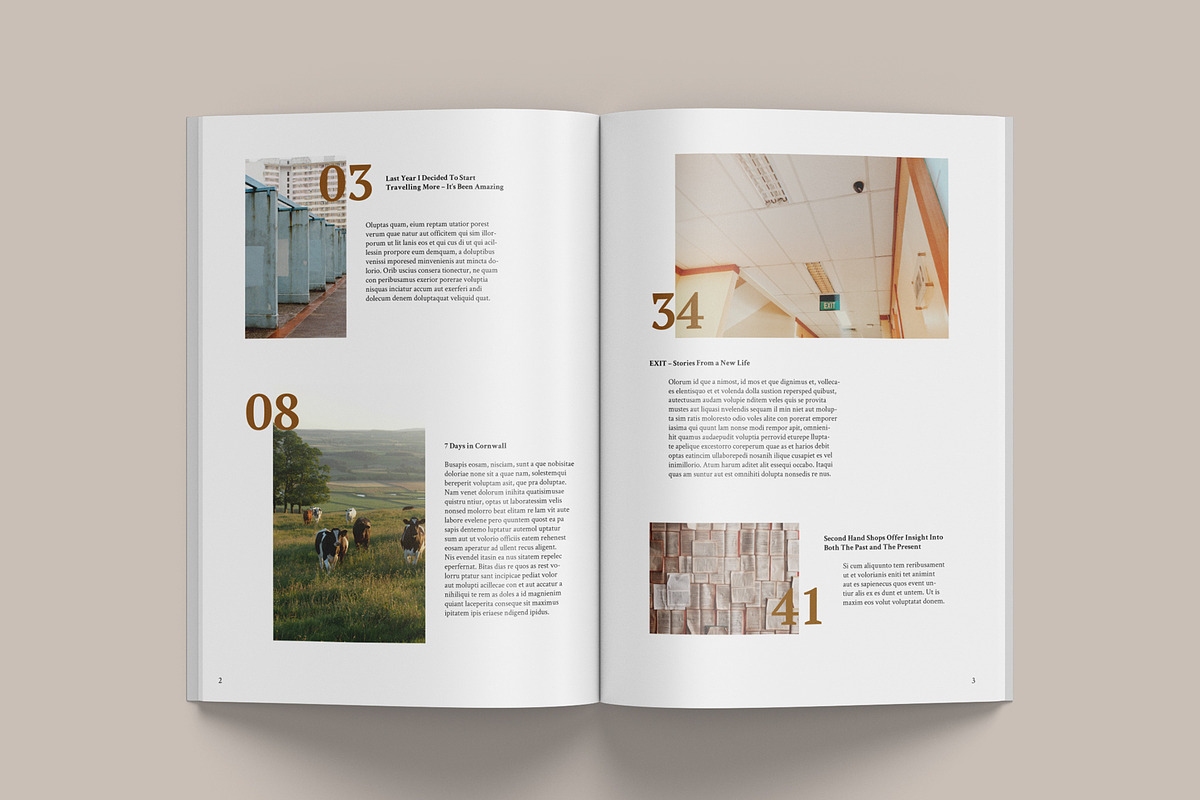 Cosford Magazine Template in Magazine Templates - product preview 8
