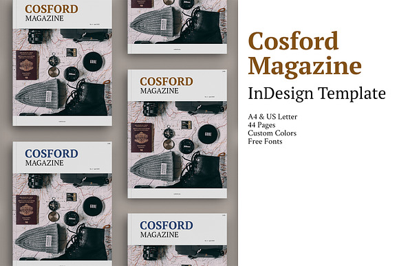 Cosford Magazine Template in Magazine Templates - product preview 6
