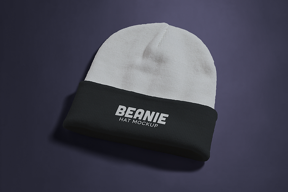Beanie Hat Mock-up in Product Mockups - product preview 4