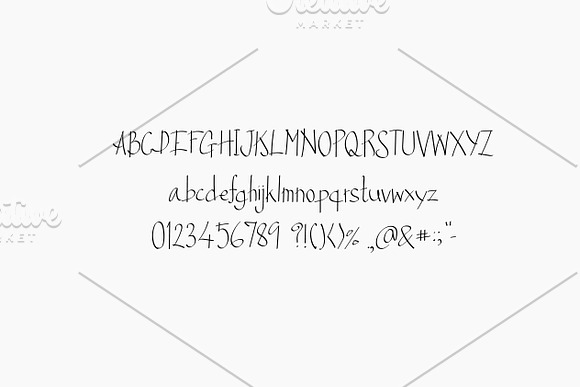 Normal B in Script Fonts - product preview 5
