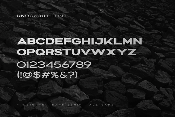 Knockout - Extended Font Family in Sans-Serif Fonts - product preview 16