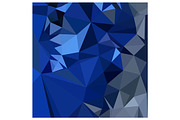 Catalina Blue Abstract Low Polygon B