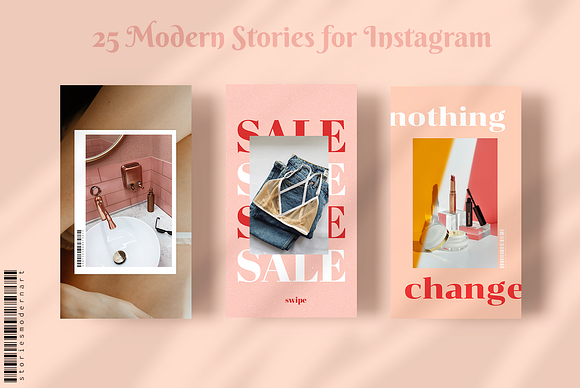 Modern Art - Stories Template in Instagram Templates - product preview 4