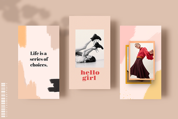 Modern Art - Stories Template in Instagram Templates - product preview 6