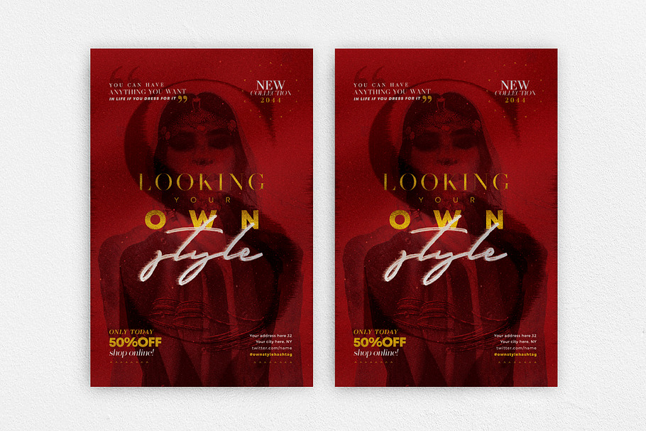 Looking Your Own Style Flyer
