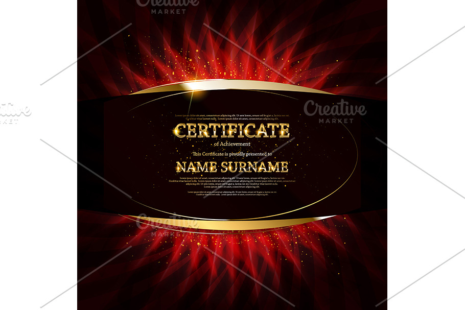 5 Certificate template