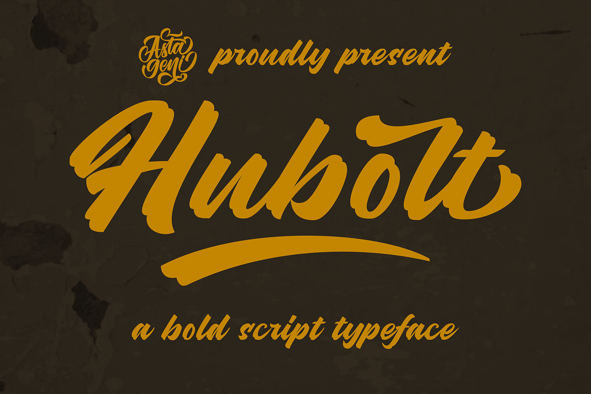 Hubolt Script in Script Fonts - product preview 8