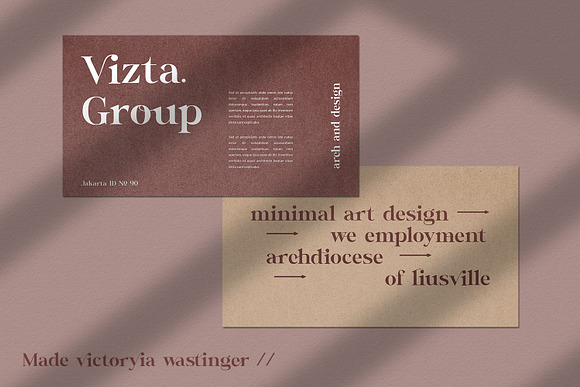 Victoryia Wastinger Elegant Display in Serif Fonts - product preview 1