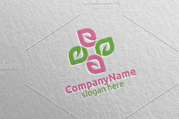 Natural Cross Medical Hospital Logo in Logo Templates - product preview 2