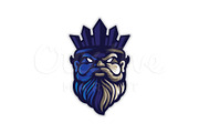 King Mascot or Esport Logo