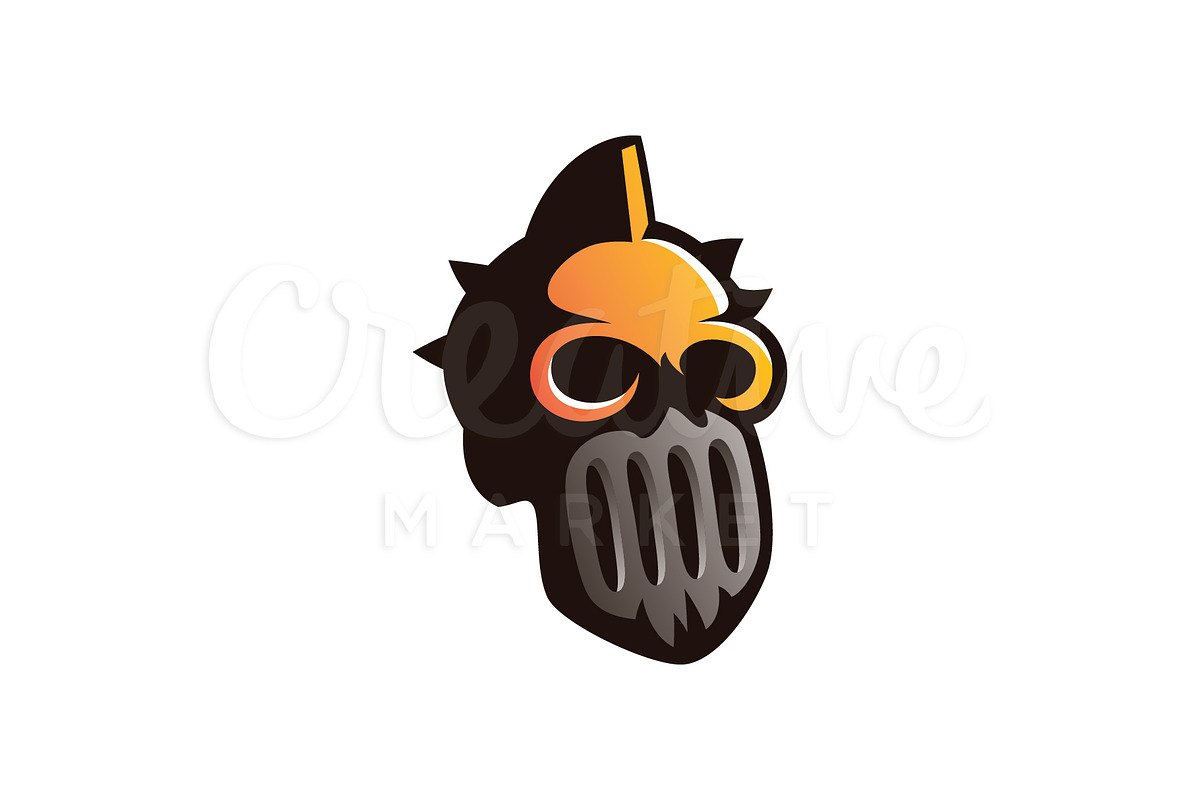 Skull Mascot or Esport Logo in Templates - product preview 8