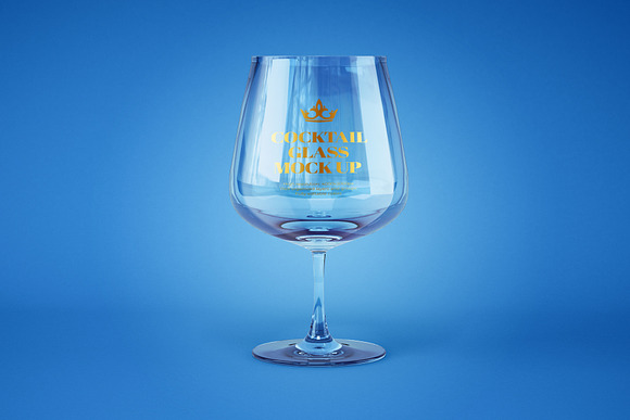 Water and Cocktail Glass Mockup Set in Product Mockups - product preview 2