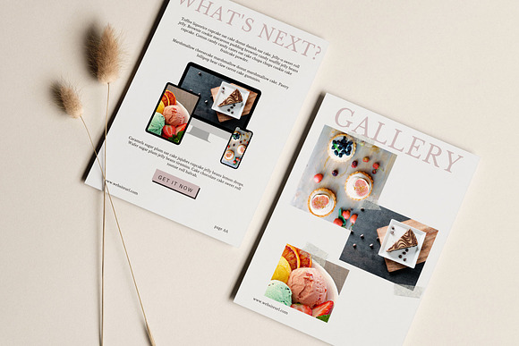Booklet-eBook Canva Template | Poppy in Magazine Templates - product preview 3