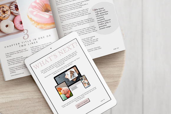 Booklet-eBook Canva Template | Poppy in Magazine Templates - product preview 4