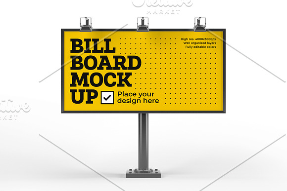 Billboard Mockup Set in Print Mockups - product preview 2