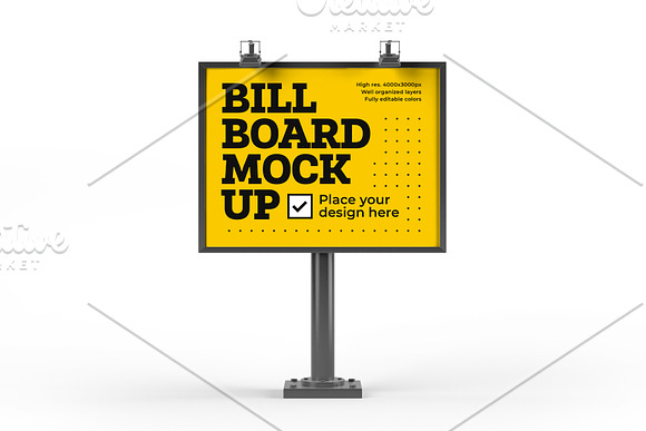 Billboard Mockup Set in Print Mockups - product preview 6
