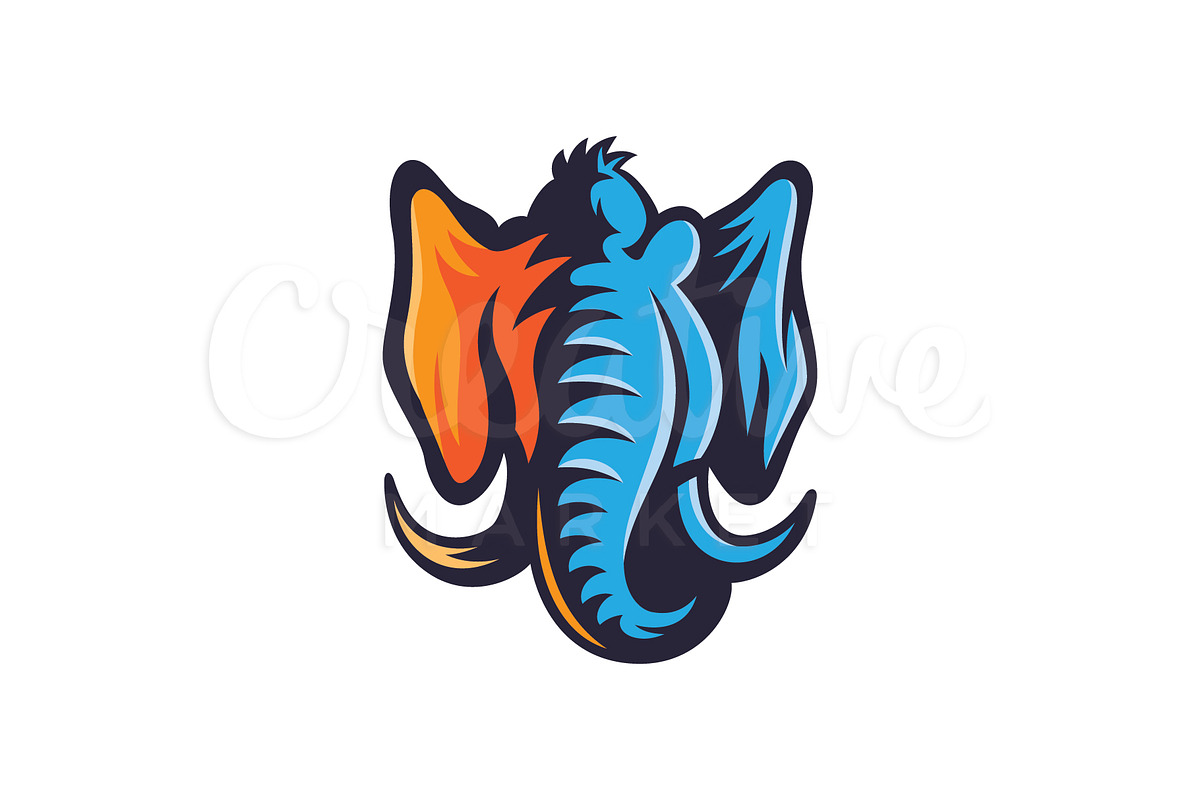 Elephant Mascot or Esport Logo in Templates - product preview 8
