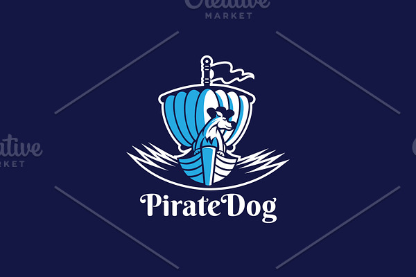 Pirate Dog Logo