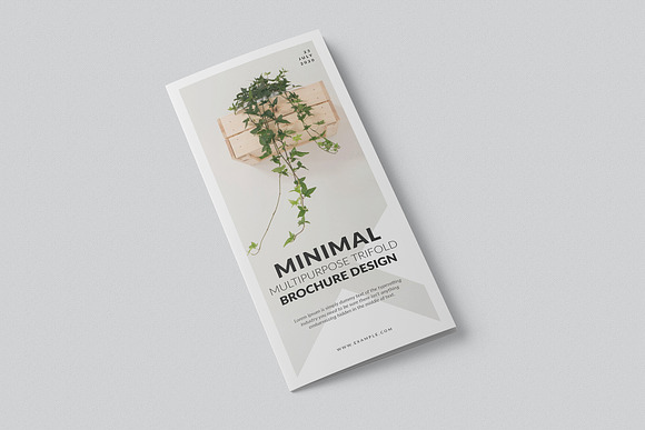 Minimal TriFold Brochure in Brochure Templates - product preview 1