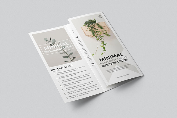Minimal TriFold Brochure in Brochure Templates - product preview 2