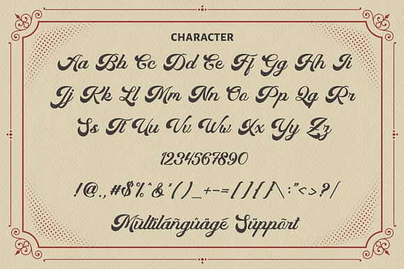 Mahacara - Vintage Script in Script Fonts - product preview 9