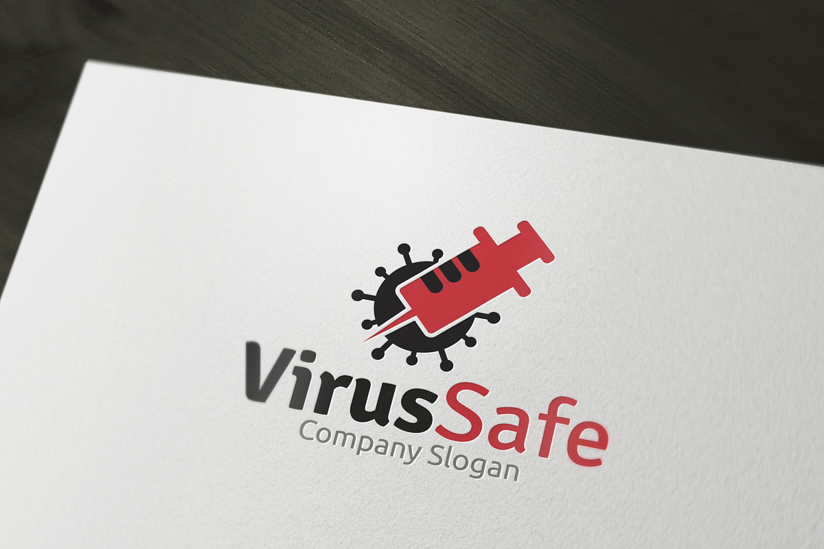 Virus Logo 15 in Logo Templates - product preview 8