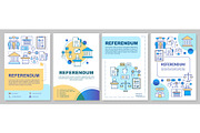 Referendum brochure template layout