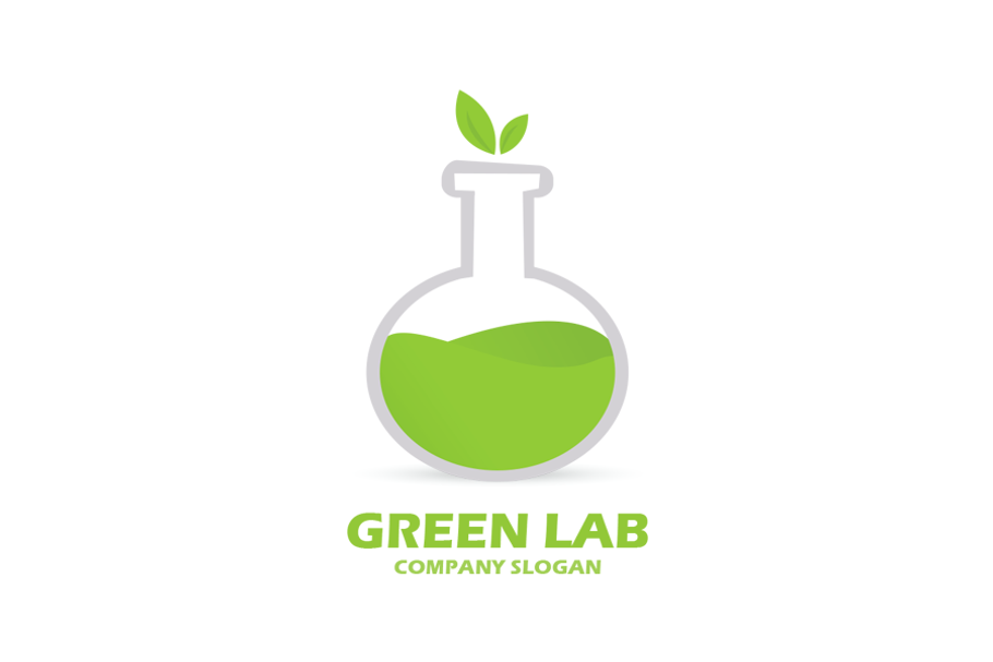 Green Lab Logo in Logo Templates - product preview 8