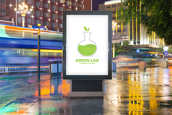 Green Lab Logo in Logo Templates - product preview 2