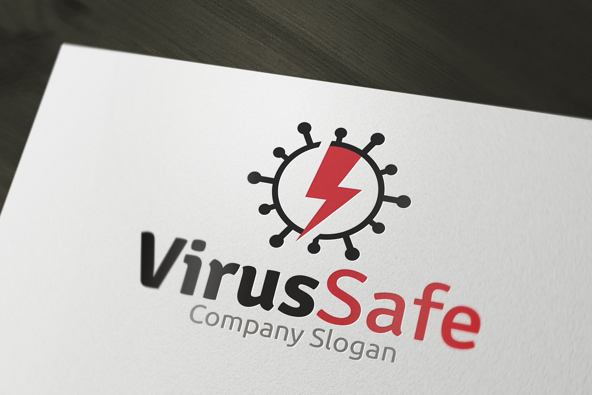 Virus Logo 20 in Logo Templates - product preview 8