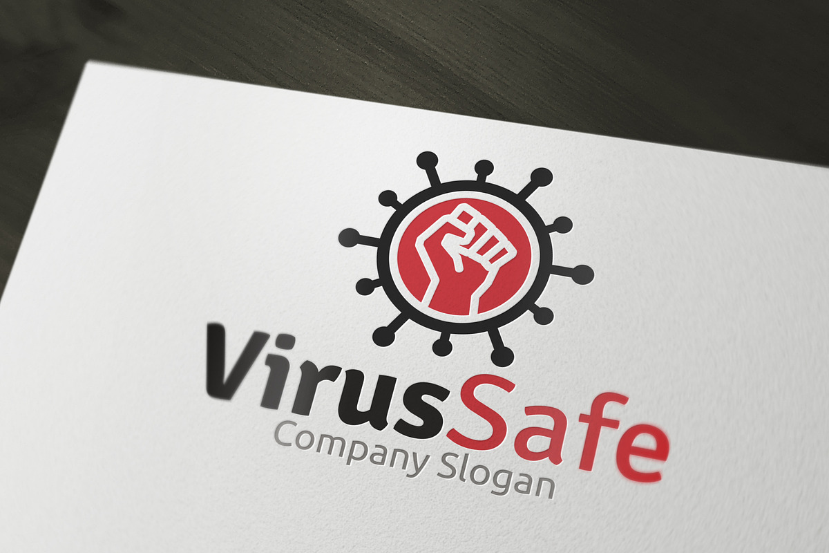 Virus Logo 23 in Logo Templates - product preview 8